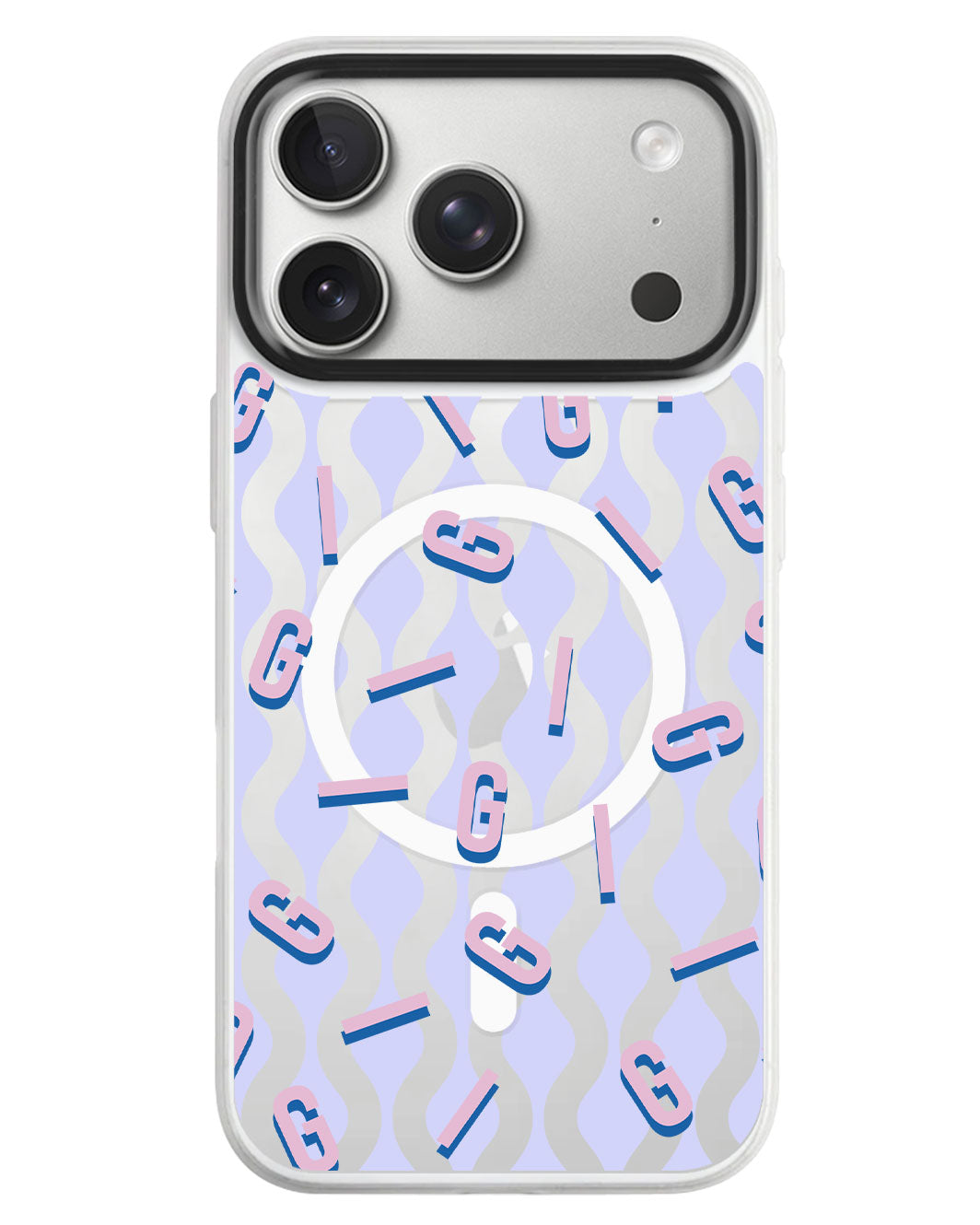 iPhone Rearguard MagSwap - Monogram 1.0 Cotton Candy