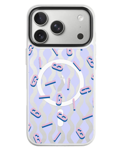 iPhone Rearguard MagSwap - Monogram 1.0 Cotton Candy