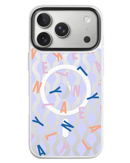 iPhone Rearguard MagSwap - Monogram 1.0 Rainbow