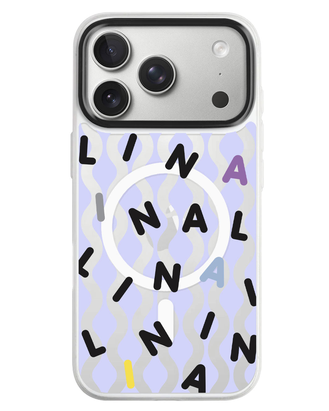 iPhone Rearguard MagSwap - Monogram 2.0 Hitam