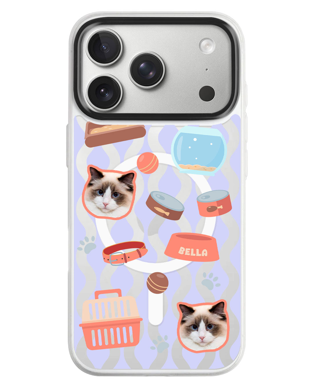 iPhone Rearguard MagSwap - Pet Grid Kitty Cozy Corner