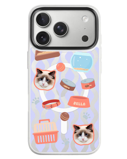 iPhone Rearguard MagSwap - Pet Grid Kitty Cozy Corner