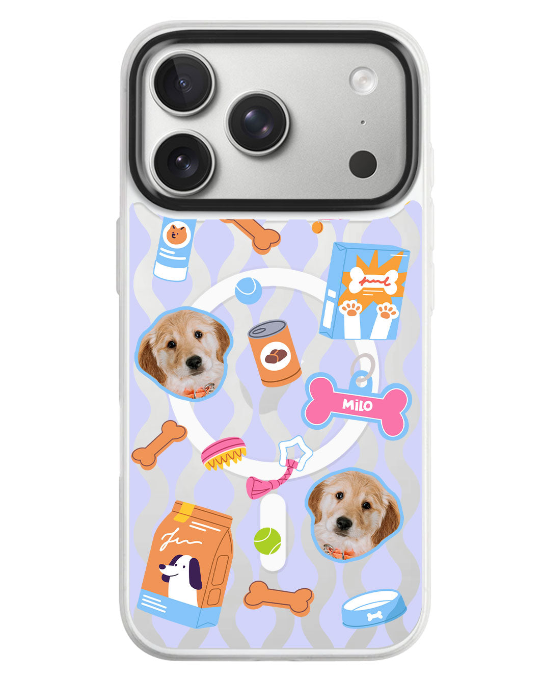 iPhone Rearguard MagSwap - Pet Grid Puppy Sweet Treats