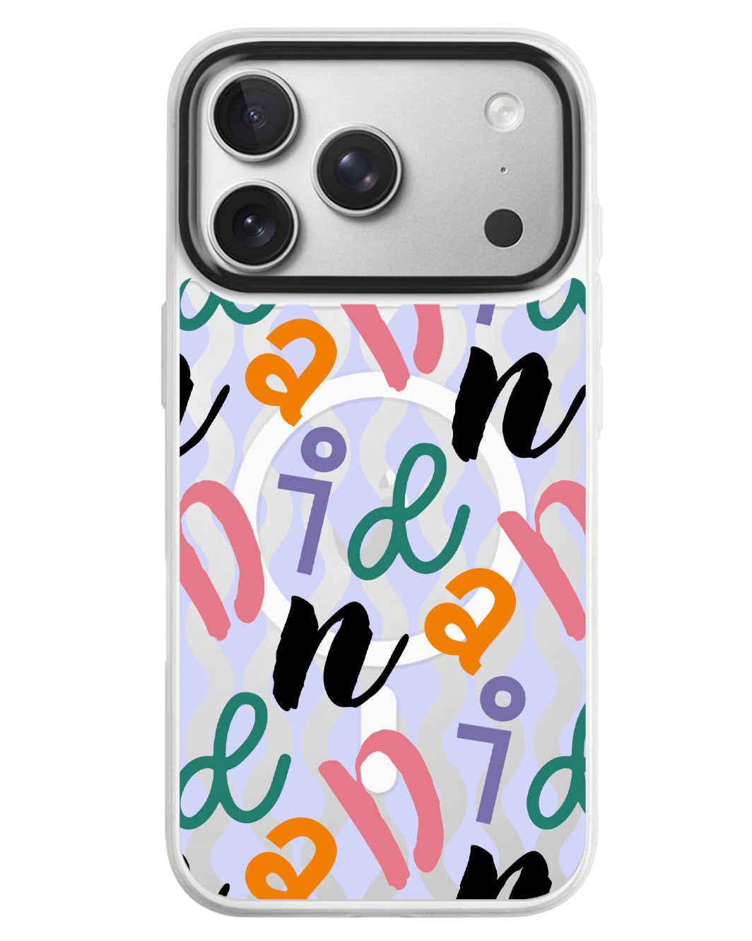 iPhone Rearguard MagSwap - Playful Monogram 3.0