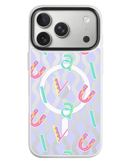 iPhone Rearguard MagSwap - Playful Monogram 6.0