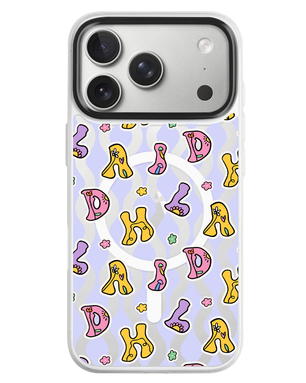 iPhone Rearguard MagSwap - Playful Monogram 7.0