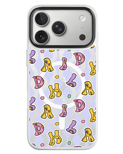 iPhone Rearguard MagSwap - Playful Monogram 7.0