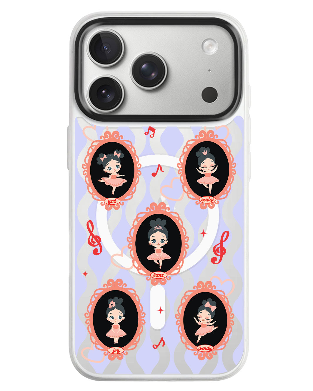 iPhone Rearguard MagSwap - Red Velvet Feel My Rhythm
