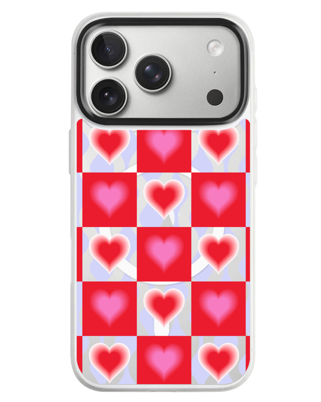 iPhone Rearguard MagSwap - Love Checkered