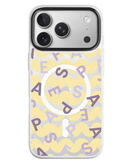 iPhone Rearguard MagSwap - Aespa Monogram