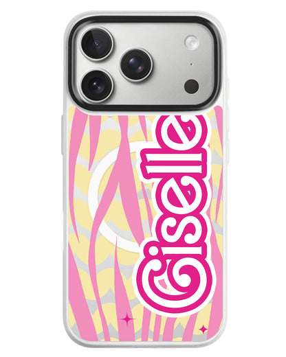 iPhone Rearguard MagSwap - Barbie Zebra Pattern