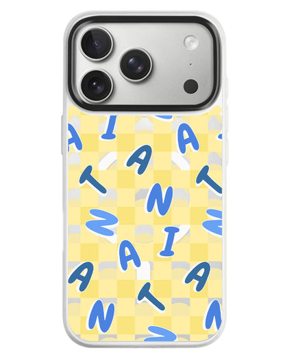 iPhone Rearguard MagSwap - Checkered Monogram 3.0