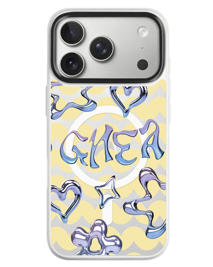iPhone Rearguard MagSwap - Chrome Monogram 1.0