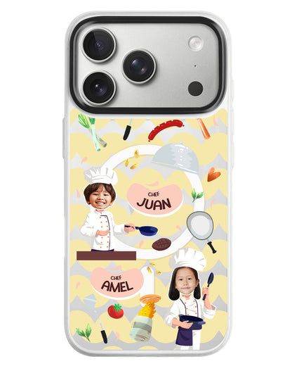 iPhone Rearguard MagSwap - Face Grid Dream Chef