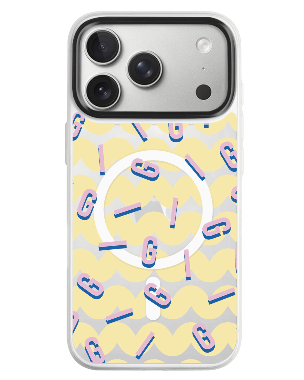 iPhone Rearguard MagSwap - Monogram 1.0 Cotton Candy