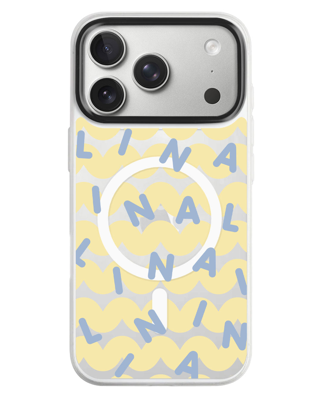 iPhone Rearguard MagSwap - Monogram 2.0 Blue