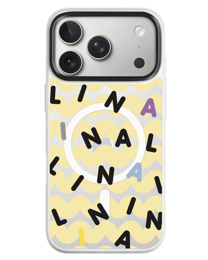iPhone Rearguard MagSwap - Monogram 2.0 Hitam