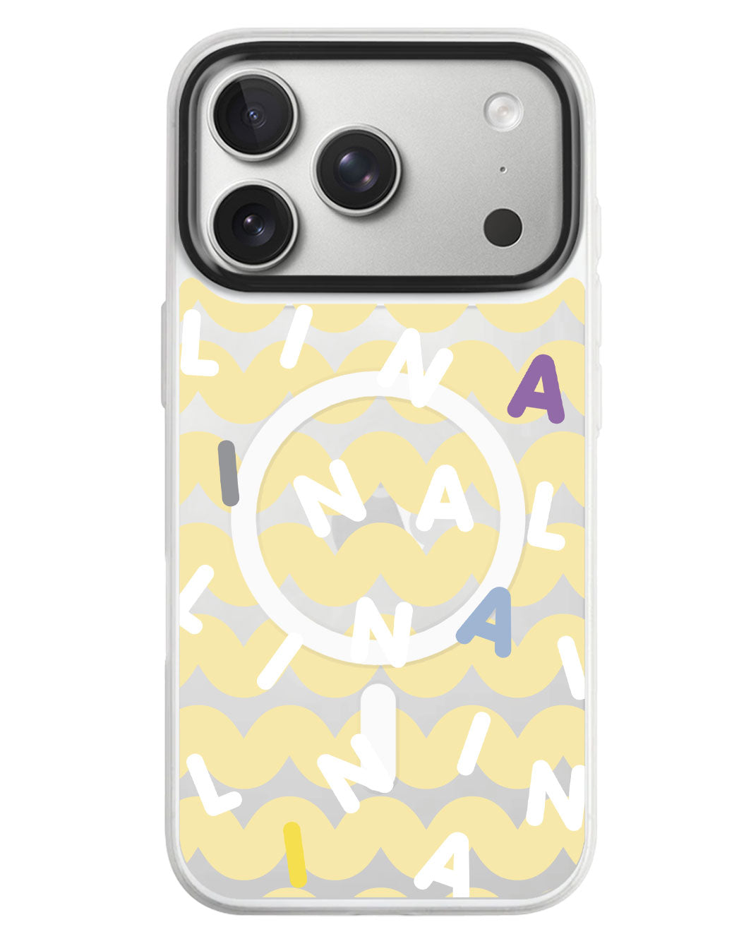 iPhone Rearguard MagSwap - Monogram 2.0 Putih