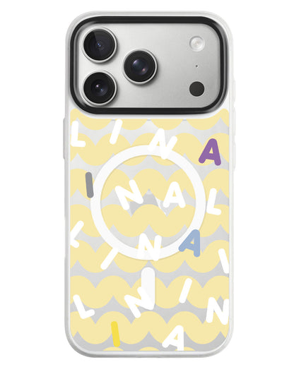 iPhone Rearguard MagSwap - Monogram 2.0 Putih