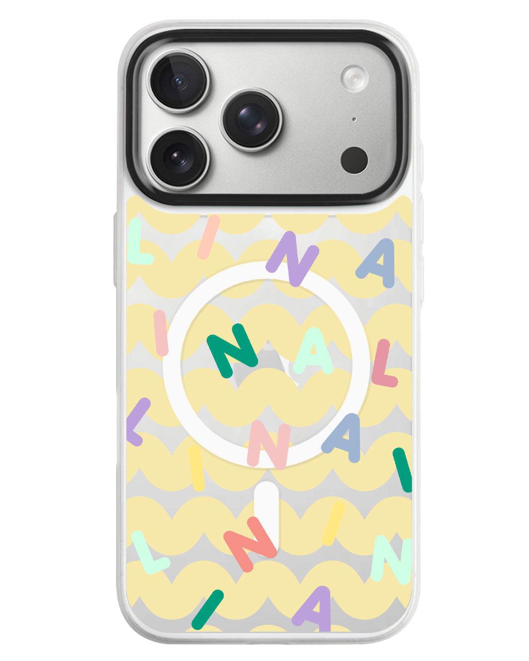iPhone Rearguard MagSwap - Monogram 2.0 Rainbow