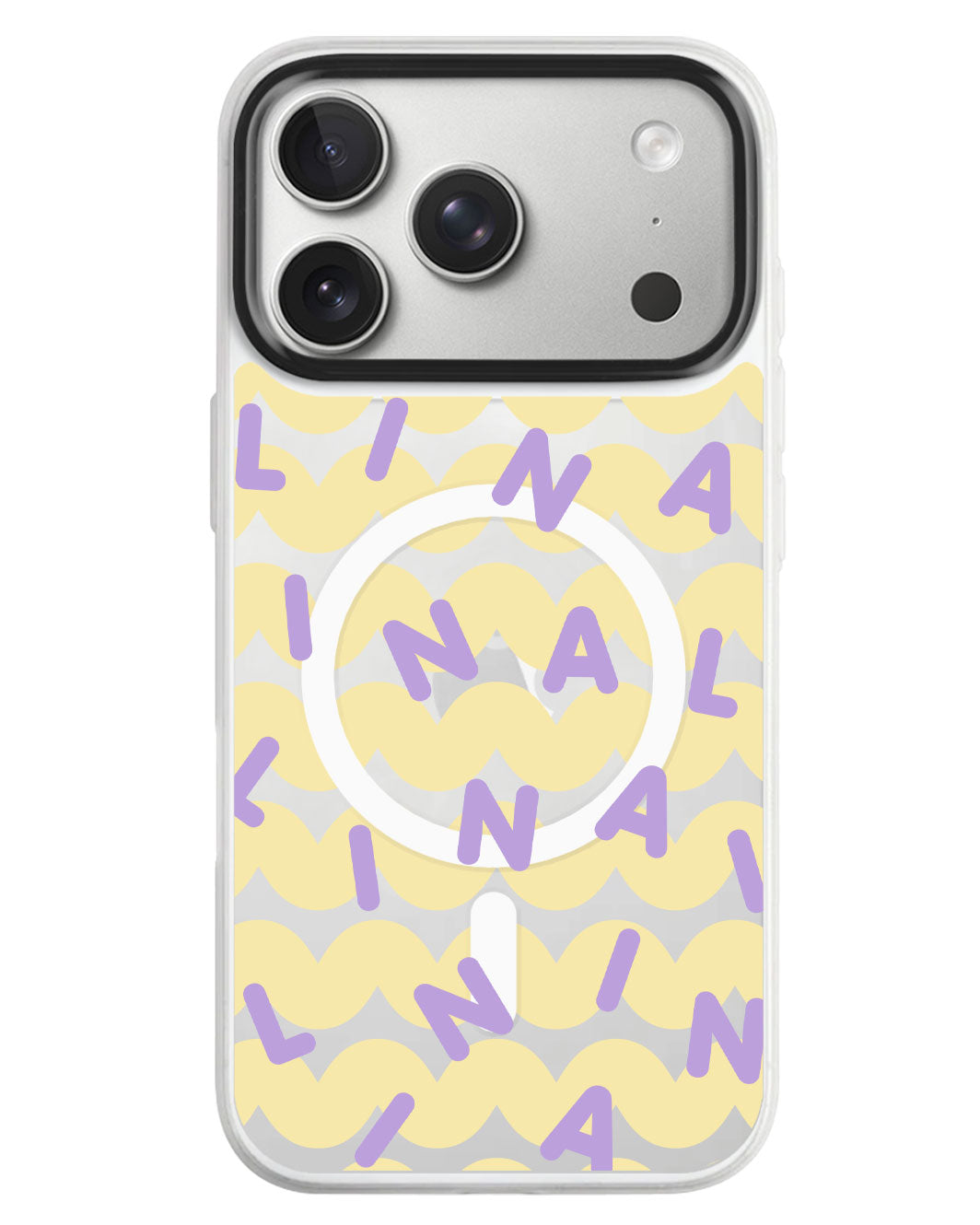 iPhone Rearguard MagSwap - Monogram 2.0 Ungu