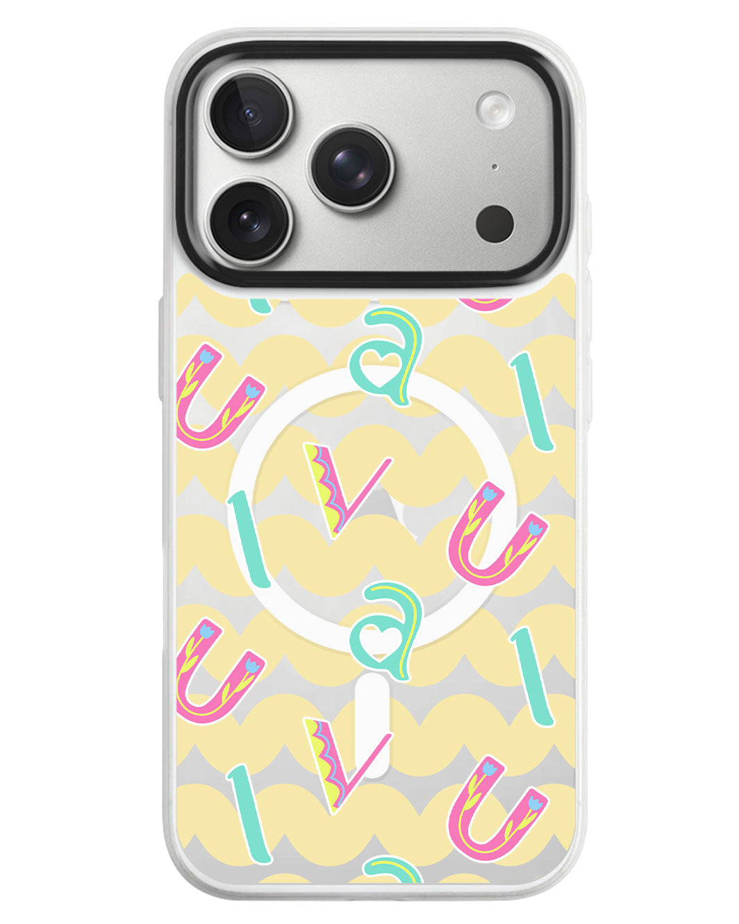 iPhone Rearguard MagSwap - Playful Monogram 6.0
