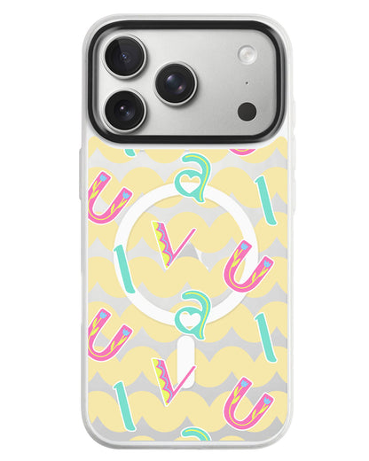 iPhone Rearguard MagSwap - Playful Monogram 6.0