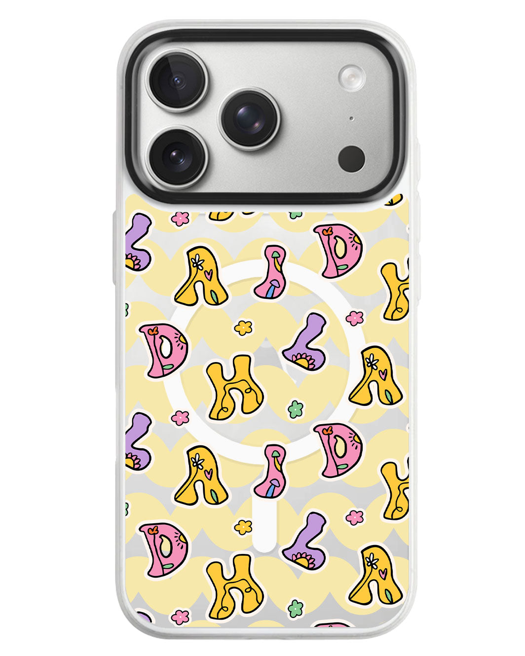 iPhone Rearguard MagSwap - Playful Monogram 7.0