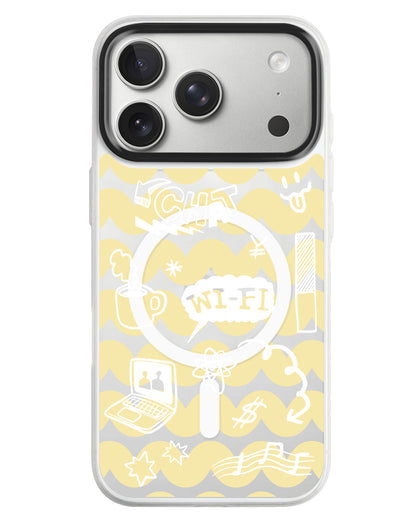 iPhone Rearguard MagSwap - Social White