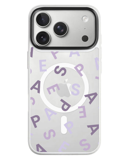 iPhone Rearguard MagSwap - Aespa Monogram