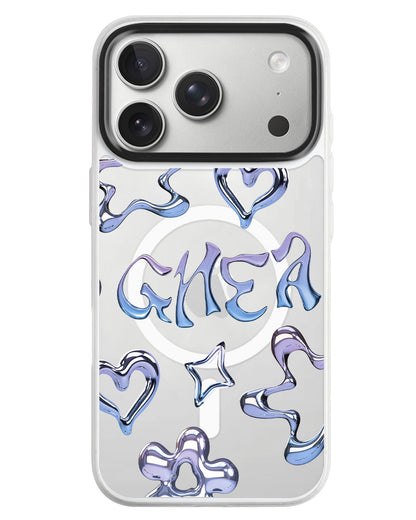 iPhone Rearguard MagSwap - Chrome Monogram 1.0