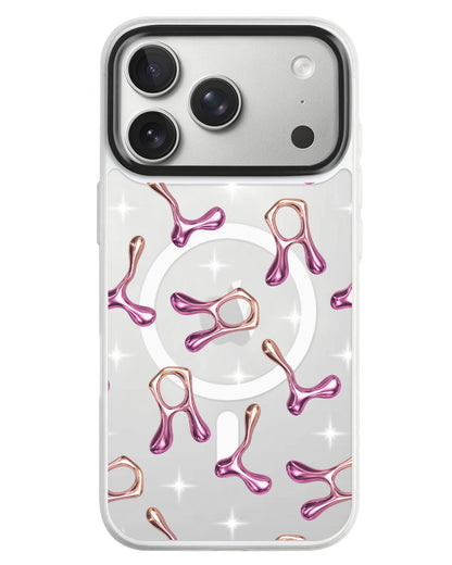 iPhone Rearguard MagSwap - Chrome Monogram 3.0