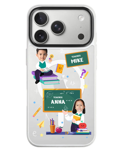 iPhone Rearguard MagSwap - Face Grid Dream Teacher