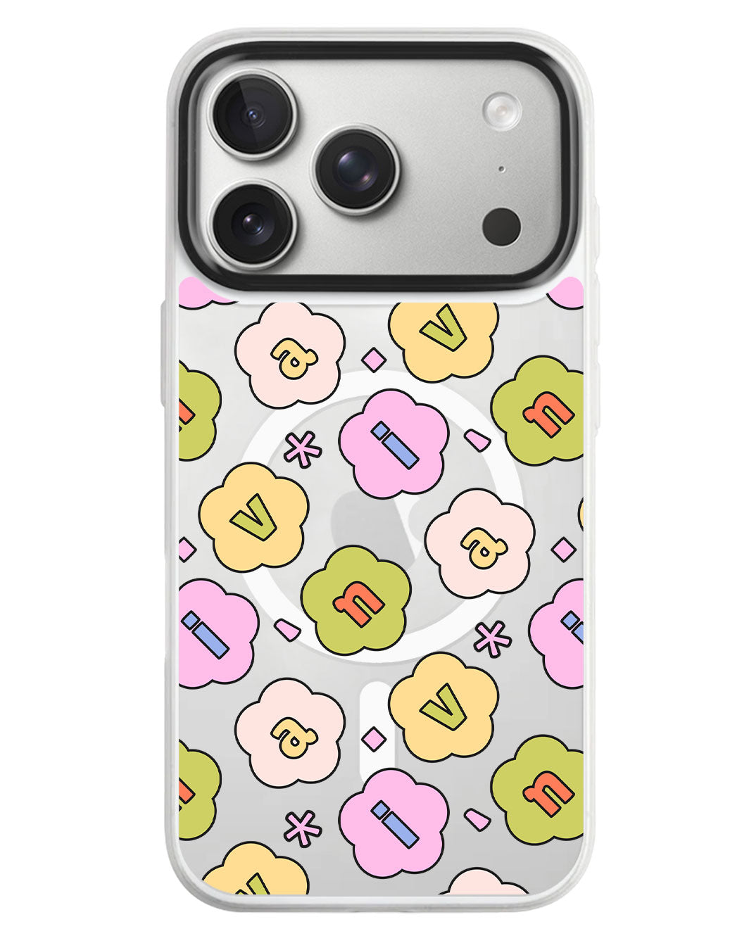 iPhone Rearguard MagSwap - Flower Petals Monogram 1.0