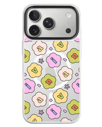 iPhone Rearguard MagSwap - Flower Petals Monogram 1.0