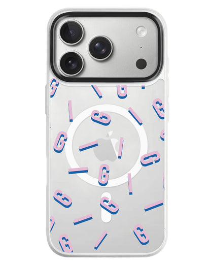 iPhone Rearguard MagSwap - Monogram 1.0 Cotton Candy