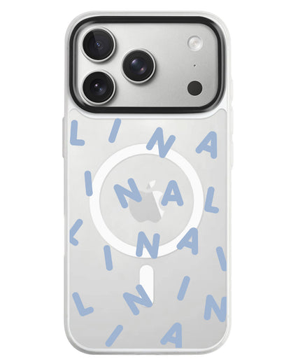 iPhone Rearguard MagSwap - Monogram 2.0 Blue