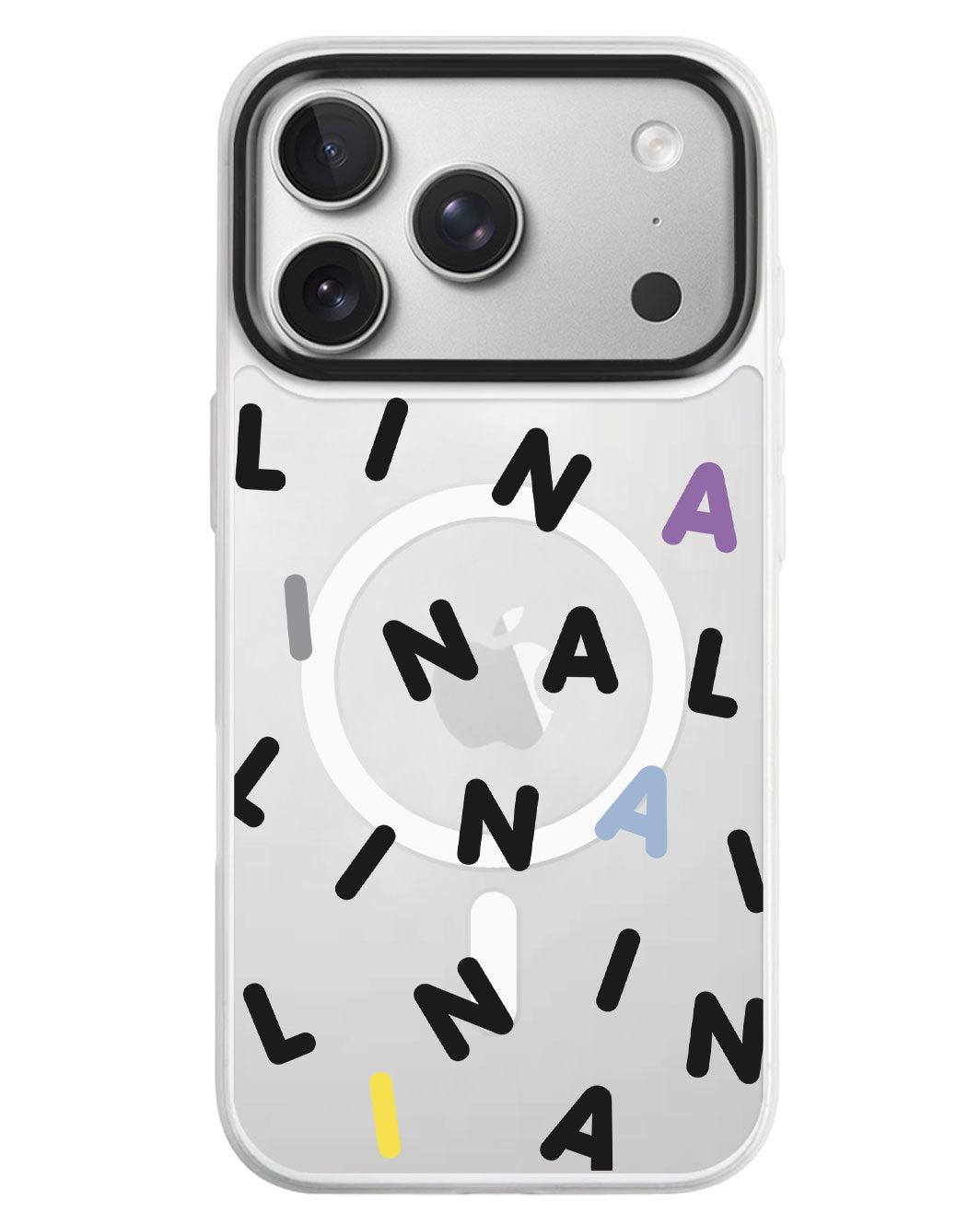 iPhone Rearguard MagSwap - Monogram 2.0 Hitam