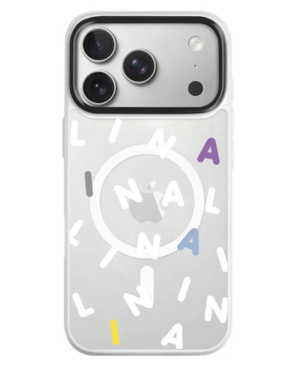iPhone Rearguard MagSwap - Monogram 2.0 Putih