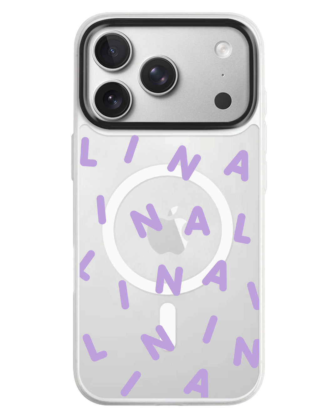 iPhone Rearguard MagSwap - Monogram 2.0 Ungu
