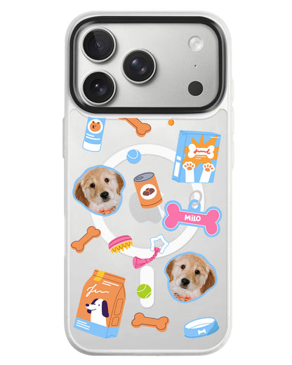 iPhone Rearguard MagSwap - Pet Grid Puppy Sweet Treats
