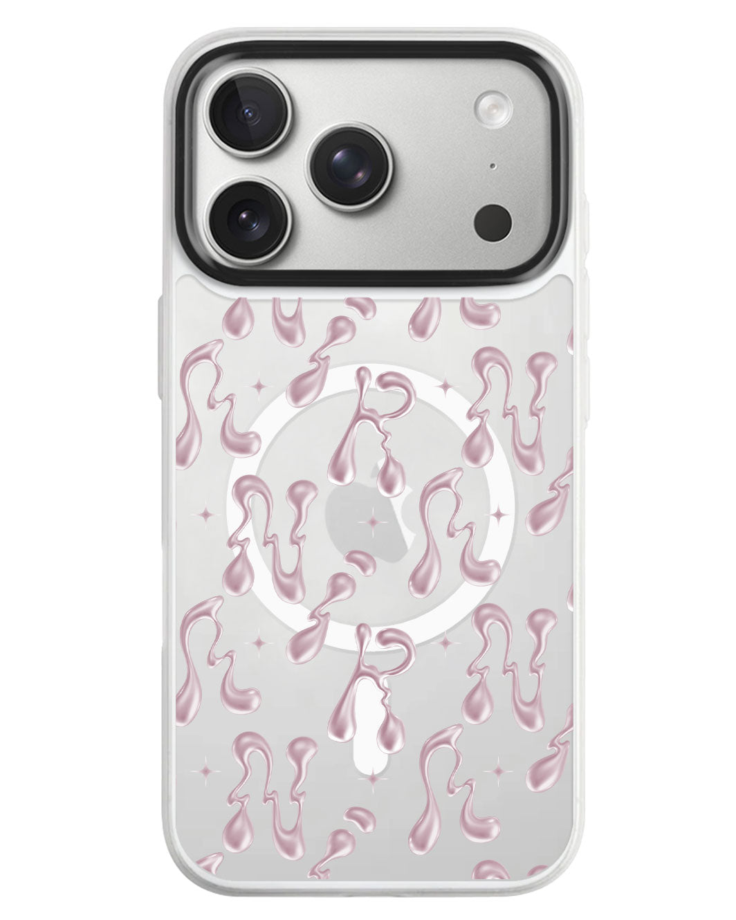 iPhone Rearguard MagSwap - Pink Chrome Monogram 2.0