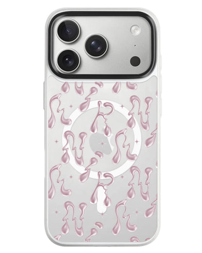 iPhone Rearguard MagSwap - Pink Chrome Monogram 2.0