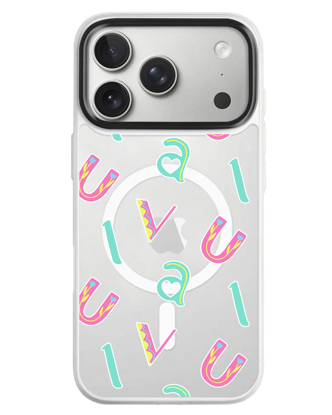 iPhone Rearguard MagSwap - Playful Monogram 6.0