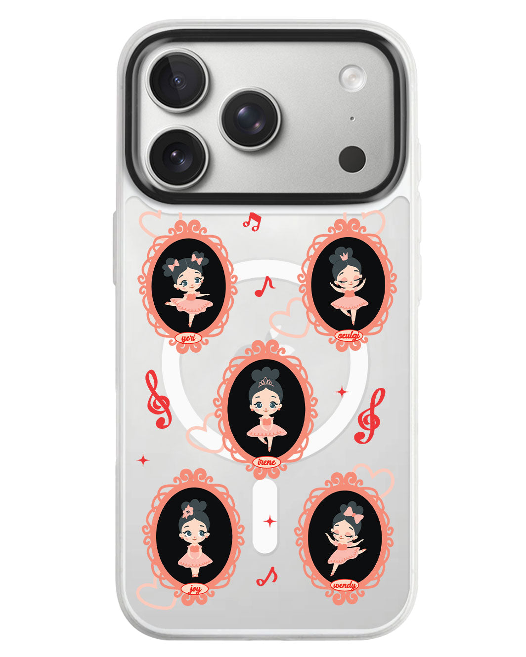 iPhone Rearguard MagSwap - Red Velvet Feel My Rhythm