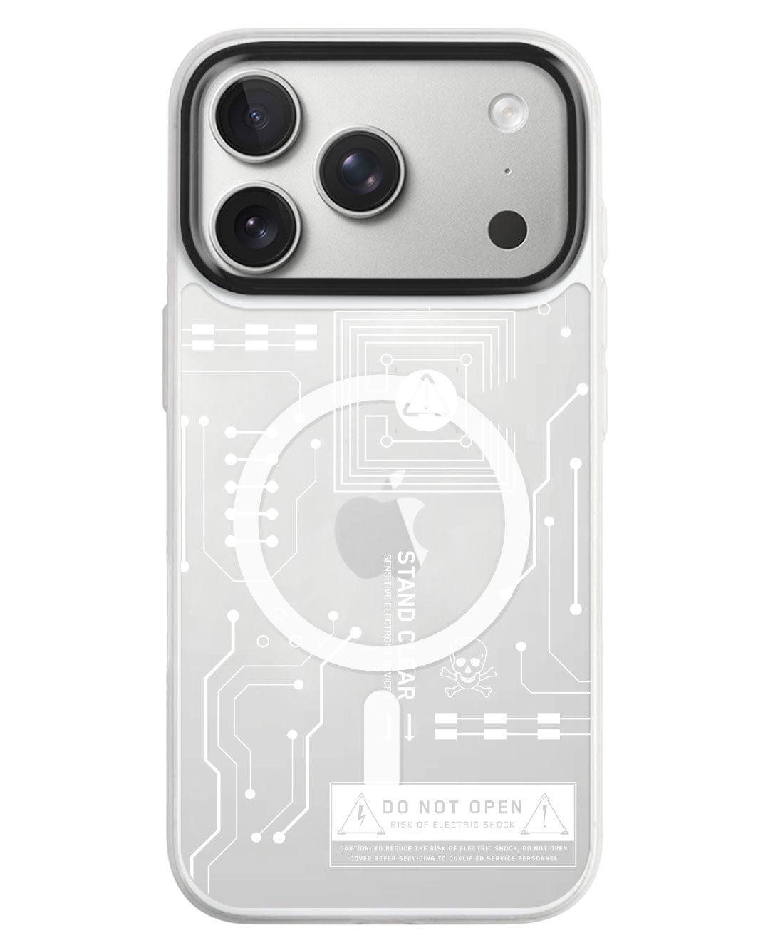 iPhone Rearguard MagSwap - Circuit White