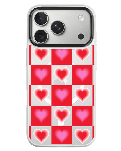 iPhone Rearguard MagSwap - Love Checkered