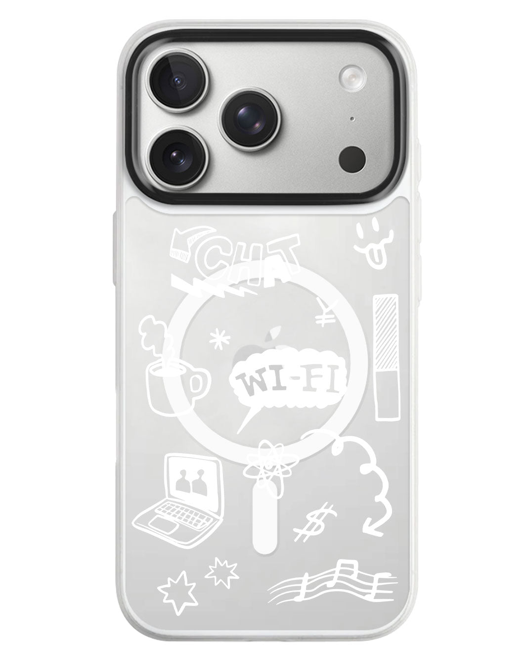 iPhone Rearguard MagSwap - Social White