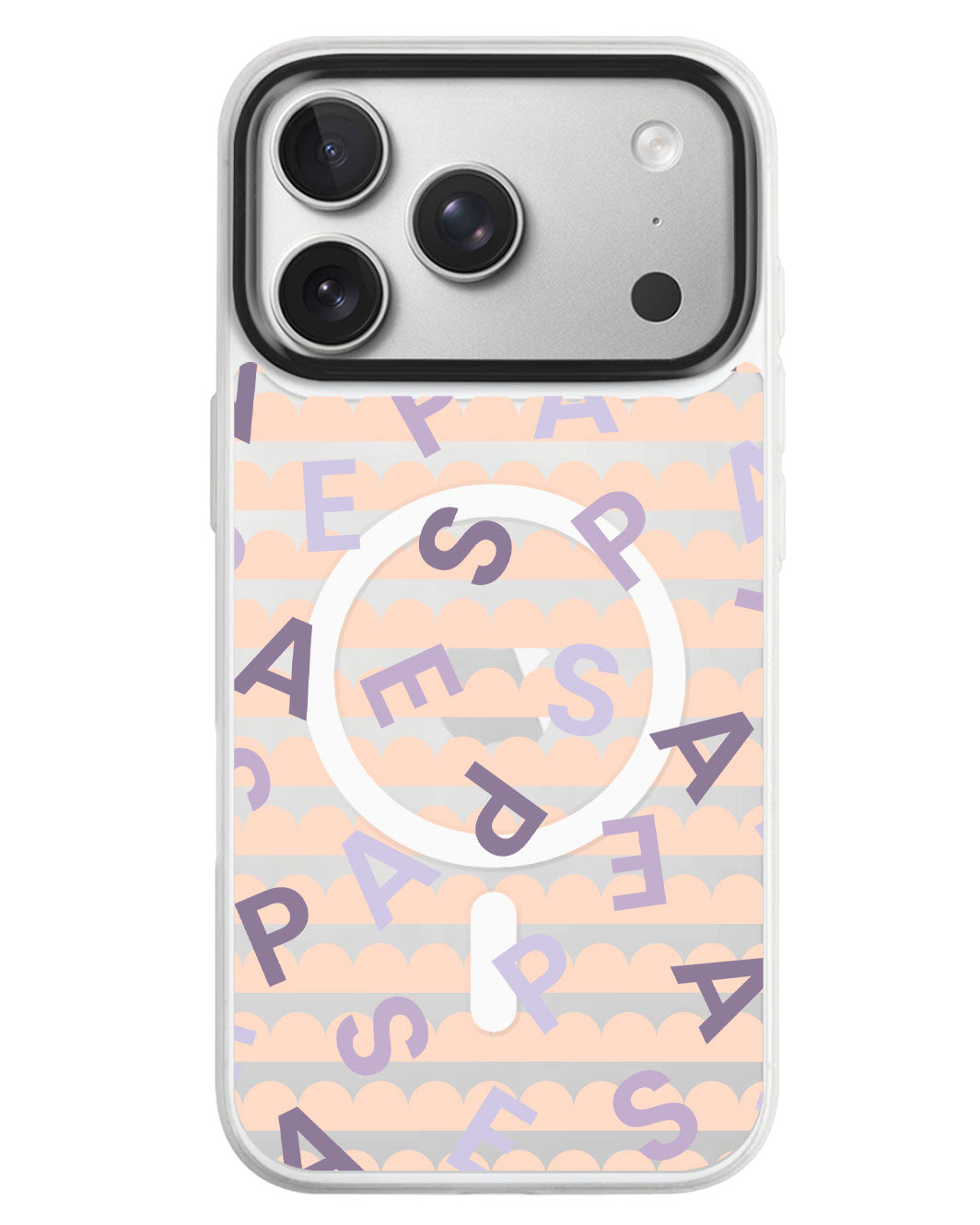 iPhone Rearguard MagSwap - Aespa Monogram