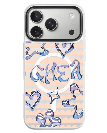iPhone Rearguard MagSwap - Chrome Monogram 1.0